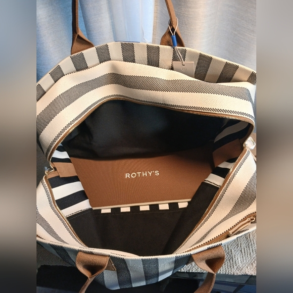 Rothy’s The Weekender in Cabana Stripe - Picture 5 of 6